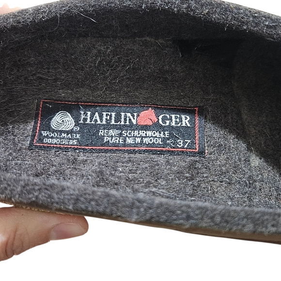 Haflinger Grizzly GZL Wool Clog EU 37 Brown US 6.5 - 7 - Picture 9 of 14